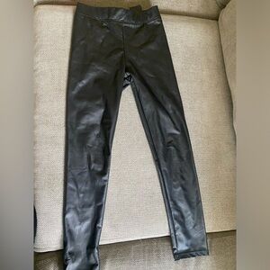 H&M faux leather leggings